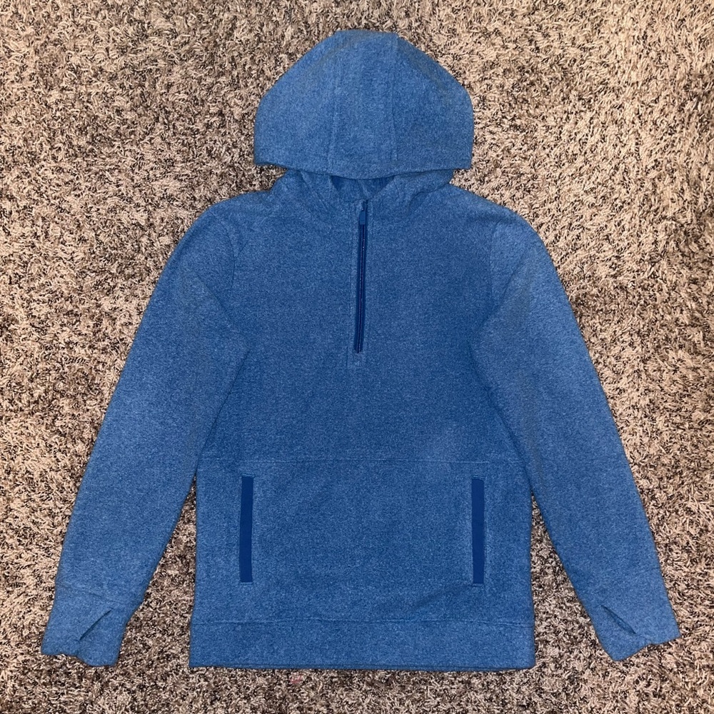 Blue kids Mid-Zip Sweater